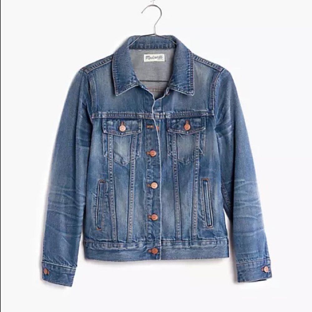 Madewell Denim Jacket Color: Pinter Wash